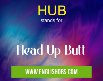 HUB means Head Up Butt HUB