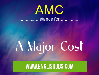 AMC means A Major Cost AMC