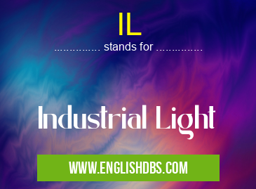 IL means Industrial Light IL
