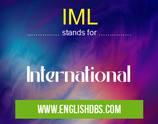 IML means International IML