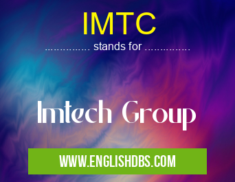 IMTC means Imtech Group IMTC