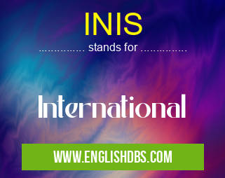 INIS means International INIS
