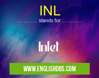 INL means Inlet INL