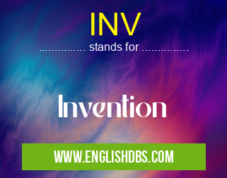 INV means Invention INV
