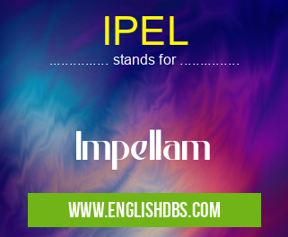 IPEL means Impellam IPEL