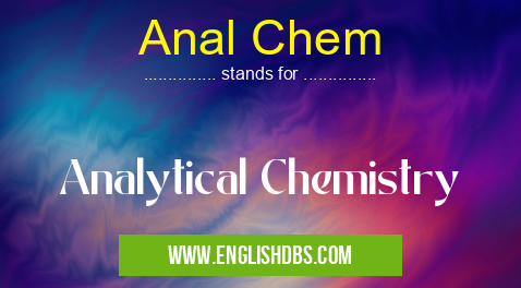 Anal Chem