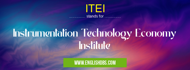 ITEI means Instrumentation Technology Economy Institute ITEI