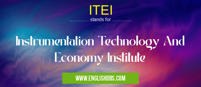 ITEI means Instrumentation Technology And Economy Institute ITEI