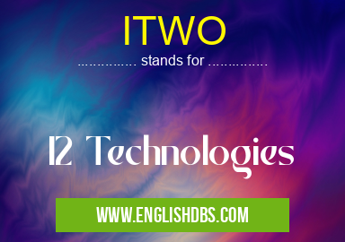 ITWO means I2 Technologies ITWO