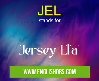 JEL means Jersey El'a' JEL