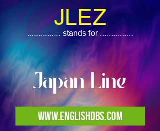 JLEZ means Japan Line JLEZ
