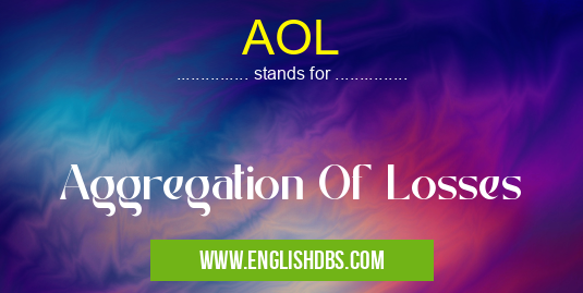 AOL means Aggregation Of Losses AOL