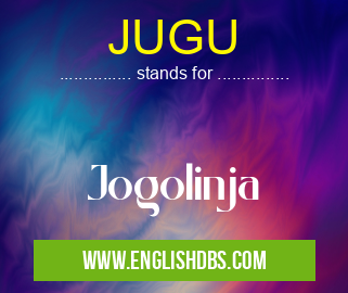 JUGU means Jogolinja JUGU