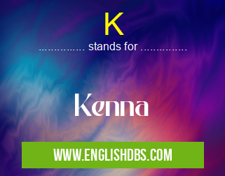 K means Kenna K