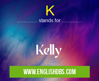 K means Kelly K
