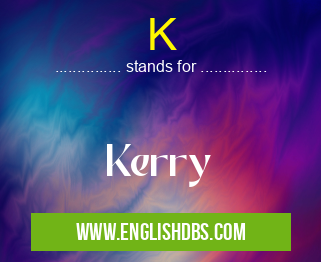 K means Kerry K