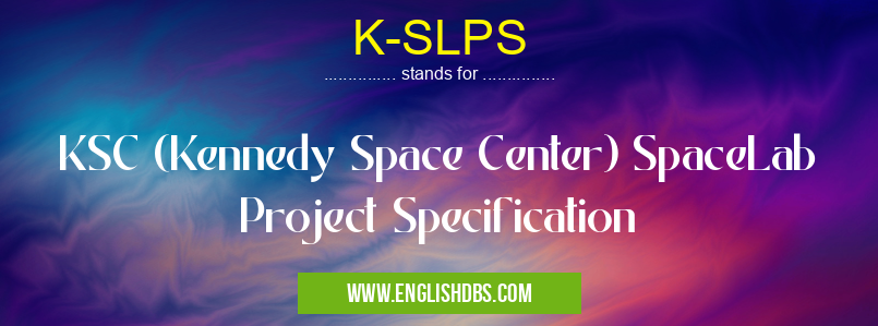 K-SLPS