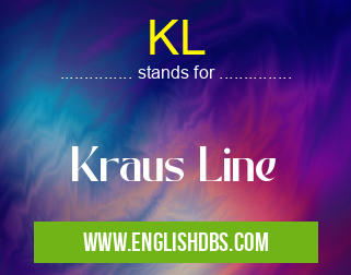 KL means Kraus Line KL
