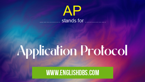 AP means Application Protocol AP