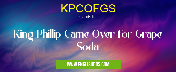 KPCOFGS