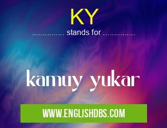 KY means kamuy yukar KY