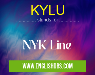 KYLU means NYK Line KYLU
