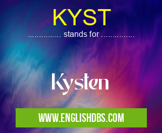 KYST means Kysten KYST