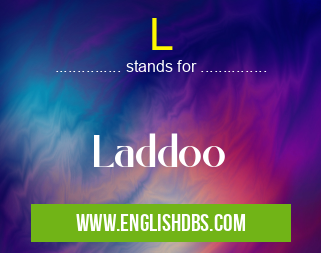 L means Laddoo L