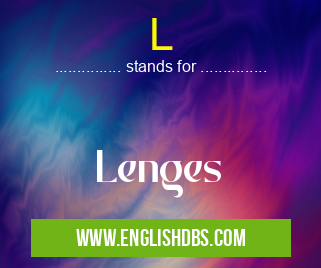 L means Lenges L