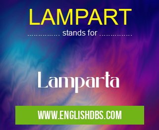 LAMPART means Lamparta LAMPART