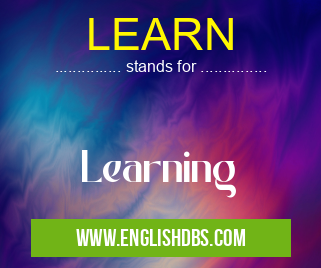 LEARN means Learning LEARN