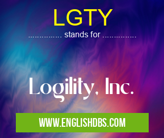 LGTY means Logility, Inc. LGTY