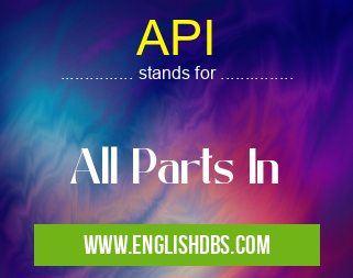 API