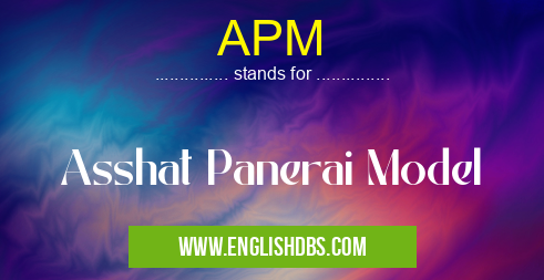 APM means Asshat Panerai Model APM