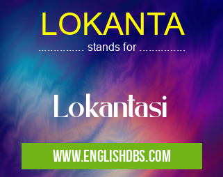 LOKANTA means Lokantasi LOKANTA