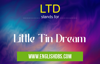 LTD means Little Tin Dream LTD