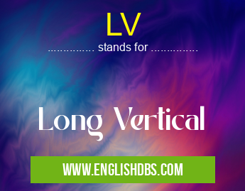 LV means Long Vertical LV