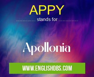 APPY means Apollonia APPY