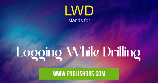 LWD means Logging While Drilling LWD