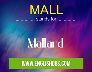 MALL means Mallard MALL