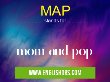 MAP means mom and pop MAP