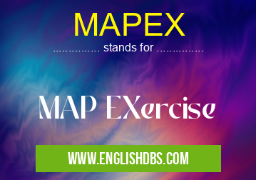 MAPEX means MAP EXercise MAPEX