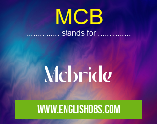 MCB