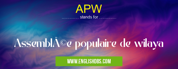 APW