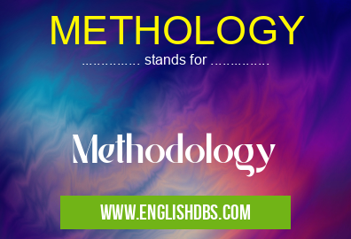 METHOLOGY means Methodology METHOLOGY