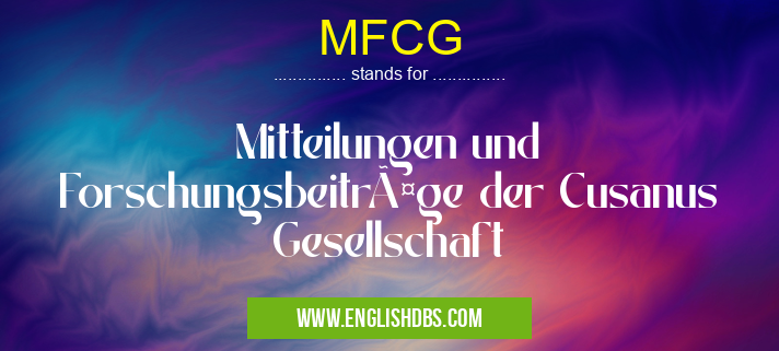 MFCG