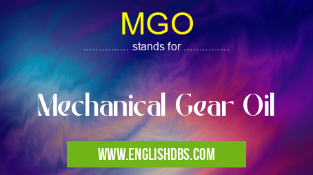 MGO