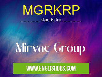 MGRKRP means Mirvac Group MGRKRP
