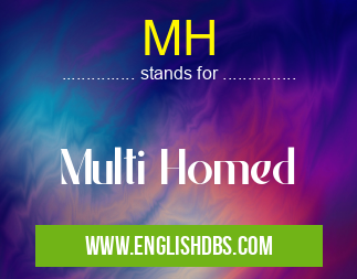 MH means Multi Homed MH