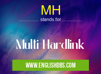 MH means Multi Hardlink MH